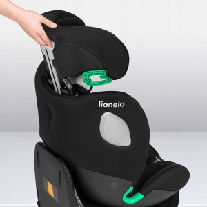Fotelik samochodowy Automobilinė kėdutė Lionelo Braam i-Size, 0-36 kg, Carbon Black 6