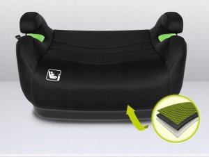 Fotelik samochodowy Automobilinė kėdutė Lionelo Luuk Fix i-Size, 22-36kg, juoda 3