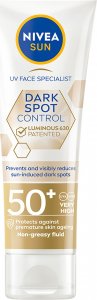 Nivea _Sun Spot Control Luminous 630® odświeżający fluid przeciwsłoneczny do twarzy SPF50+ 40ml 14