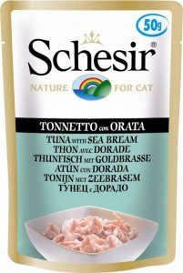 Schesir SCHESIR dla kotów Single Dish Tuńczyk z Doradą 50g 1