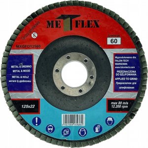 Met-Flex TARCZA LAMELKOWA LISTKOWA LAMELKA 125 gr 60 MT 1