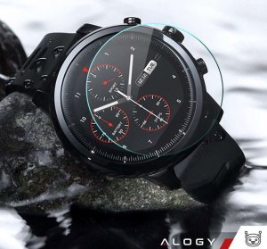 Alogy 2x Szkło Hartowane do Huawei Watch GT 4 GT4 41mm ochronne na smartwatch Alogy Screen Protector Watch+ 9