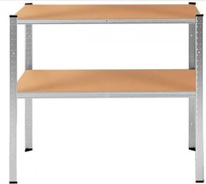 Springos Regał metalowy z 5 półkami 150x75x30cm 675kg do garażu, piwnicy UNIWERSALNY 4