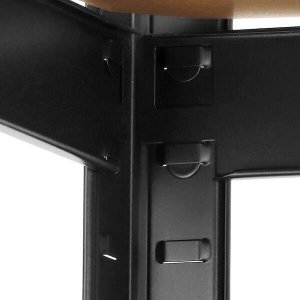 Springos Regał metalowy z 5 półkami 180x90x40cm 875kg do garażu, piwnicy UNIWERSALNY 14