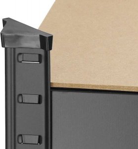 Springos Regał metalowy z 5 półkami 180x90x40cm 875kg do garażu, piwnicy UNIWERSALNY 16