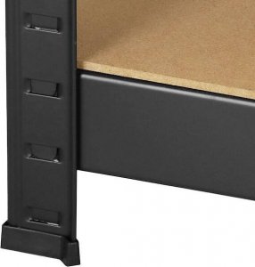 Springos Regał metalowy z 5 półkami 180x90x40cm 875kg do garażu, piwnicy UNIWERSALNY 17