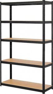 Springos Regał metalowy z 5 półkami 180x90x40cm 875kg do garażu, piwnicy UNIWERSALNY 10