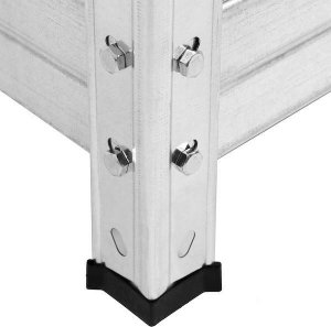 Springos Regał metalowy z 5 półkami 205x120x45 cm 1000kg do garażu, piwnicy UNIWERSALNY 5