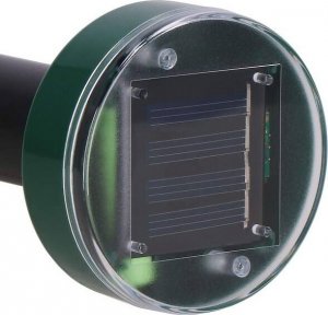 Springos Solarny odstraszacz kretów 4 szt. na nornice, kuny i inne gryzonie czarno-zielony UNIWERSALNY 6