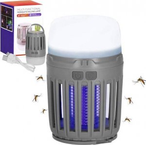 Springos Lampa owadobójcza UV na komary, muchy, ćmy turystyczna 3w1 UNIWERSALNY 1