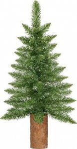 Springos Choinka na pniu 80 cm premium sztuczna jodła zielona UNIWERSALNY 13
