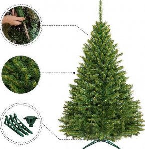 Springos Choinka sztuczna 220 cm świerk skandynawski UNIWERSALNY 8