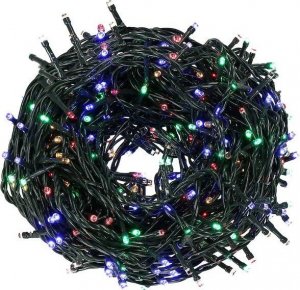 Lampki choinkowe Springos Lampki choinkowe 500 Led multikolor 30m oświetlenie świąteczne IP44 UNIWERSALNY 2