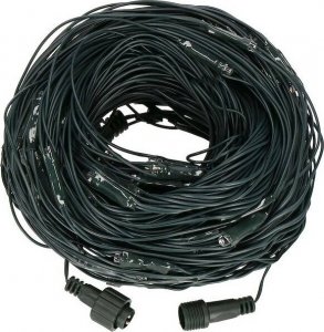 Lampki choinkowe Springos Kurtyna świetlna multikolor 144 Led lampki wewnętrzno-zewnętrzne siatka z programatorem UNIWERSALNY 16