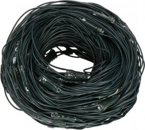 Lampki choinkowe Springos Kurtyna świetlna multikolor 144 Led lampki wewnętrzno-zewnętrzne siatka z programatorem UNIWERSALNY 17