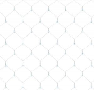 Lampki choinkowe Springos Kurtyna świetlna zimny biały 144 Led lampki wewnętrzno-zewnętrzne siatka z programatorem UNIWERSALNY 12