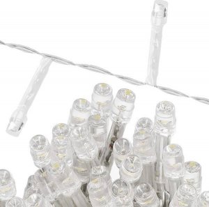 Springos Kurtyna świetlna 200 led girlanda, lampki sople biały ciepły UNIWERSALNY 15