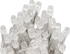 Springos Kurtyna świetlna 200 led girlanda, lampki sople biały ciepły UNIWERSALNY 8