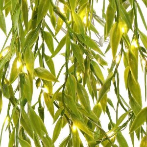 Springos Girlanda led sztuczne liście ruskus dekoracja świetlna UNIWERSALNY 14