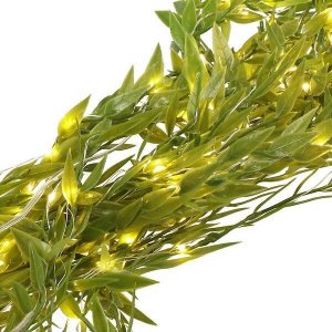 Springos Girlanda led sztuczne liście ruskus dekoracja świetlna UNIWERSALNY 10