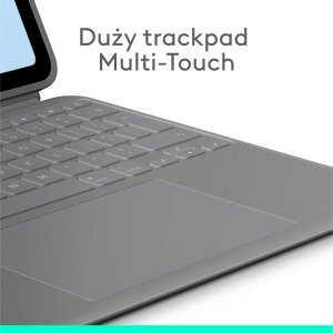Logitech Combo Touch do iPada Air 13 cali (M2 i M3) (2024 i 2025), US INT'L - Szary (920-012618) 4