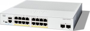 Switch Cisco Cisco C1300-16P-2G łącza sieciowe Zarządzany L2/L3 Gigabit Ethernet (10/100/1000) Biały 2