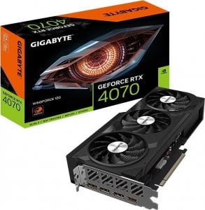 Karta graficzna Gigabyte GIGABYTE GeForce RTX 4070 WINDFORCE 12G NVIDIA 12 GB GDDR6X 1