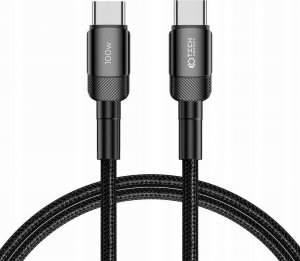 Kabel USB Tech-Protect USB-C - USB-C 1 m Czarny (5906203690602) 1