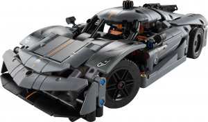 LEGO Technic Szary hipersamochód Koenigsegg Jesko Absolut (42173) 10