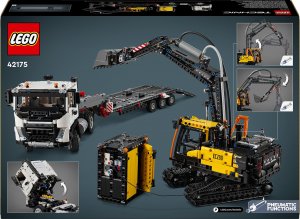 LEGO Technic Ciężarówka Volvo FMX i koparka EC230 Electric (42175) 11
