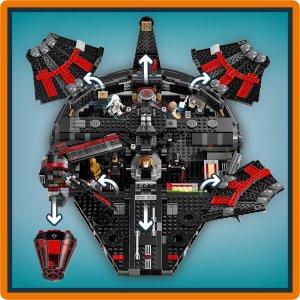 LEGO Star Wars Mroczny Sokół Millennium (75389) 5