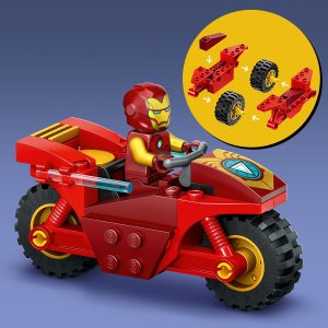 LEGO Super Heroes Marvel Iron Man z motocyklem i Hulk (76287) 6