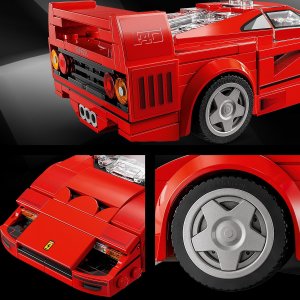LEGO Speed Champions Supersamochód Ferrari F40 (76934) 5