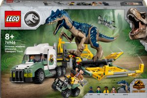 LEGO Jurassic World Dinomisje: ciężarówka do transportu allozaura (76966) 1
