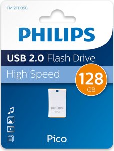 Pendrive Philips Philips USB 2.0            128GB Pico Edition Sunrise Orange 4