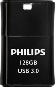 Pendrive Philips Philips USB 3.0            128GB Pico Edition Midnight Black 1