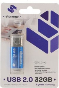 Pendrive Storange Pendrive Storange Blue 32GB 1