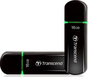 Pendrive Transcend Transcend JetFlash 600 pamięć USB 16 GB USB Typu-A 2.0 Czarny 1