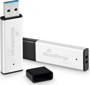 Pendrive TRITON MediaRange MR1903 pamięć USB 256 GB USB Typu-A 3.0 Czarny, Srebrny 1