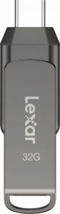 Pendrive Lexar JumpDrive D400, 32 GB  (LJDD400032G-BNQNG) 3