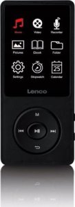 Lenco LENCO Xemio-669BK MP4-Player mit großem Display Akku 8GB grau 3