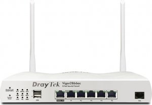 Router DrayTek Draytek Vigor 2866AX: Gfast Modem-Firewall router bezprzewodowy Gigabit Ethernet Dual-band (2.4 GHz/5 GHz) Szary 1