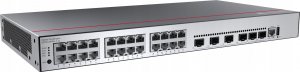 Switch Huawei Switch S5735-L24P4XE-A-V2 (24*GE ports, 4*10GE SFP+ ports, 2*12GE stack ports, PoE+, AC power) + license L-MLIC-S57L (98012026) 4