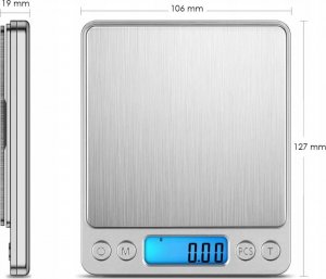 Waga kuchenna VIAGGIO WAGA KUCHENNA DO CIASTA DROŻDŻY PRECYZYJNA + EBOOK 6