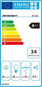 Okap Berdsen Okap kuchenny 90 cm Czarny Berdsen BT-218 11