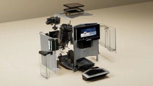 Ekspres ciśnieniowy Siemens TQ903DZ3 EQ.900 Plus, fully automatic (stainless steel (brushed)) 8