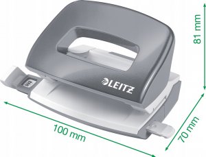 Dziurkacz Leitz Dziurkacz Leitz Wow Nexxt 5060, CZERWONY 2