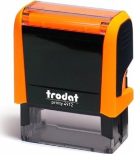 Trodat PIECZĄTKA TRODAT PRINTY 4912 NEON POMARAŃCZOWA 1