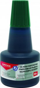 Office Products Tusz olejowy do pieczątek metalowych OFFICE PRODUCTS, 30ml, zielony 1