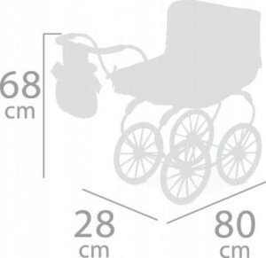 Decuevas Wózek dla Lalek Niza 28 x 80 x 68 cm 6